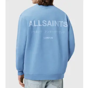 AllSaints Underground Relaxed Fit Crew Neck Sweatshirt
